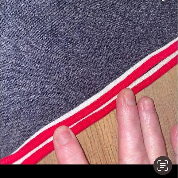 TOMMY HILFIGER DRAWSTRING LOGO WAISTBAND LOUNGE SHORTS SIZE SMALL DARK GREY - Picture 5 of 9